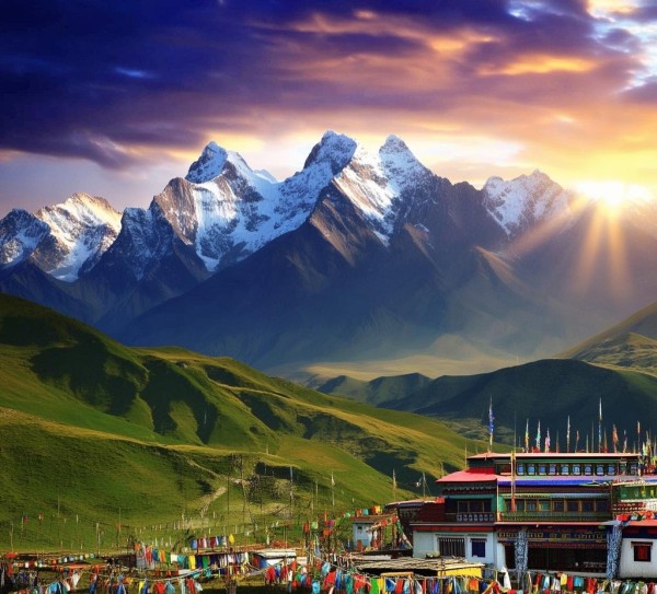 康定高原明珠，十大必游景点的康定之旅攻略,康定高原明珠，十大必游景点的康定之旅攻略,自然风光,第1张
