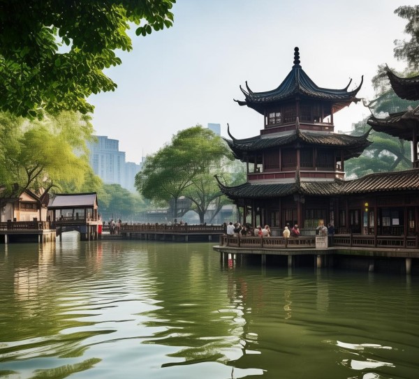荔湾湖，广州老城区的五大隐秘碧洲景点揭秘,荔湾湖，广州老城区的五大隐秘碧洲景点揭秘,自然风光,第1张