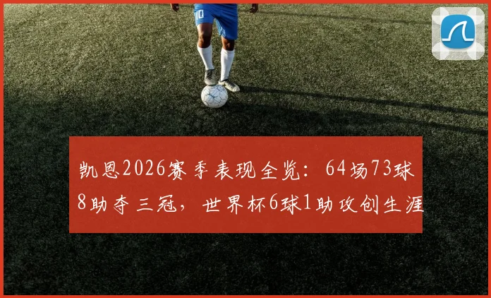 凯恩2026赛季表现全览:64场73球8助夺三冠,世界杯6球1助攻创生涯新高,数据详情解析